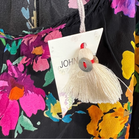 Johnny Was Poppy Silk Tiered Pants NWT - Picture 11 of 14